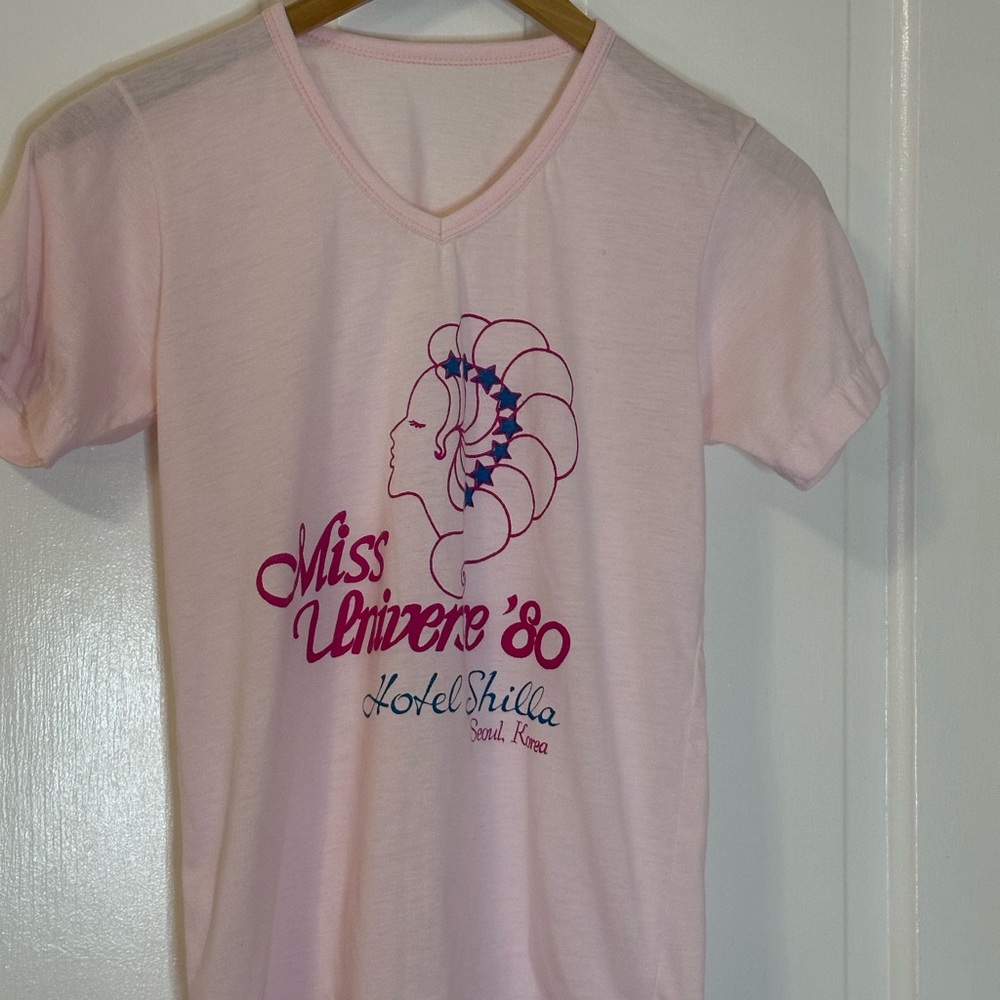 Women's Pink Short Sleeve Tee